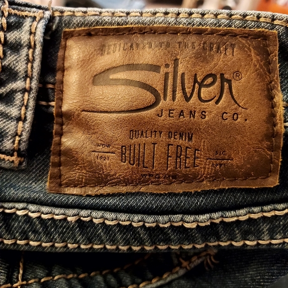 Silver Jeans Other - Silver Grayson 34x30 Men's Straight Leg Medium Denim Distressed Jeans